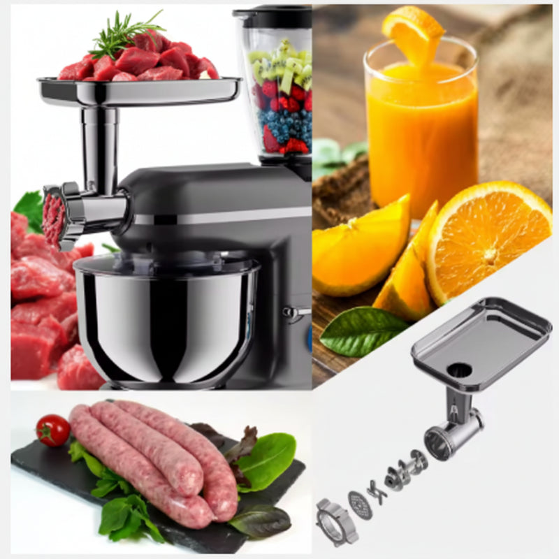 AurumForge Noir Luxe 7.5 Qt Stand Mixer